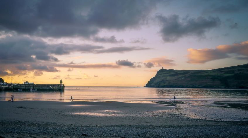area portuale nell'Isola di Man