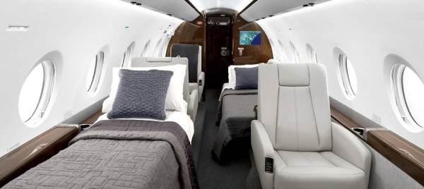 gulfstream g280 posti letto affitto jet privato