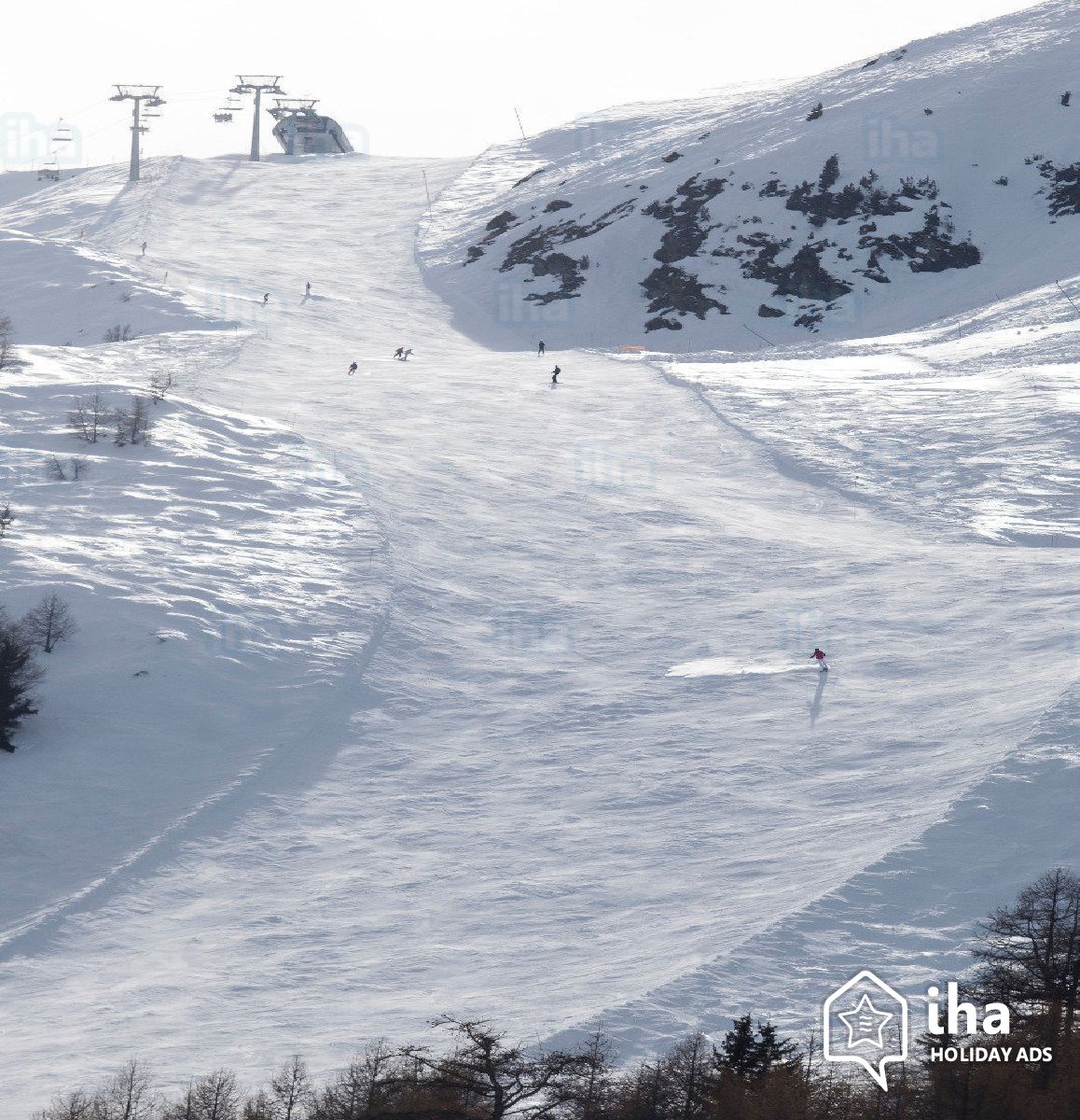Winter slope Switzerland
