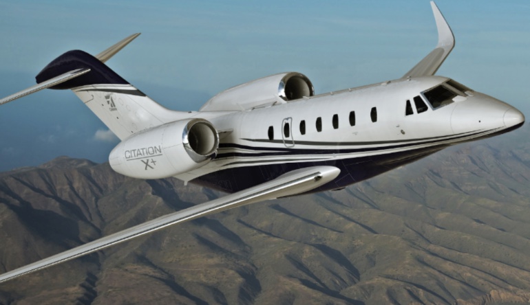 Cessna Citation x+ jet privato a noleggio
