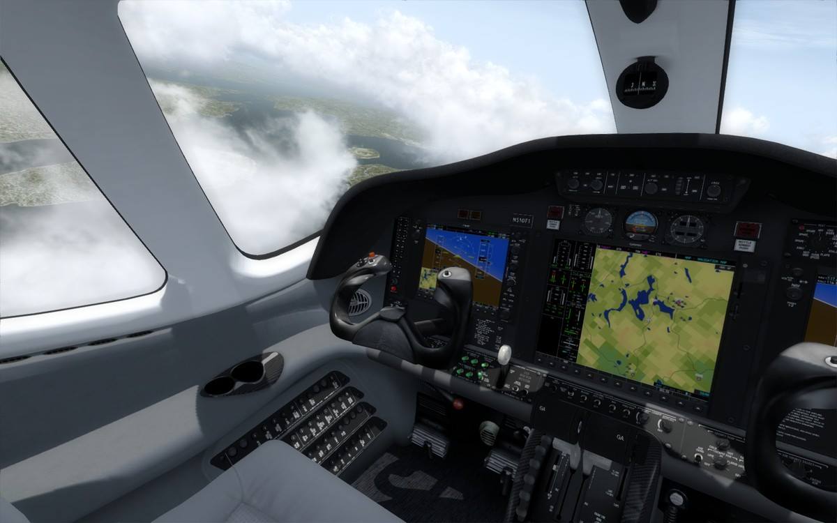 Cessna Citation Mustang cockpit