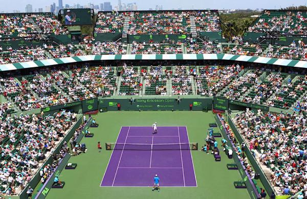 noleggio jet privato Miami tennis open