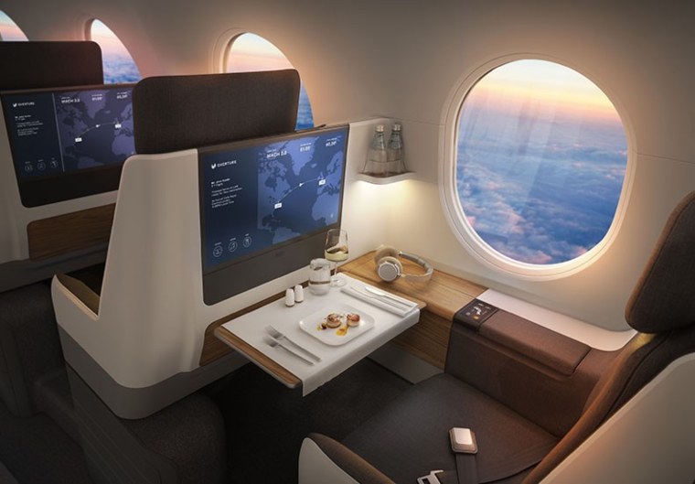 overture aereo privato supersonico