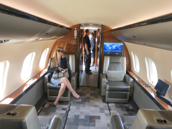 global 6000 interni noleggio jet privato