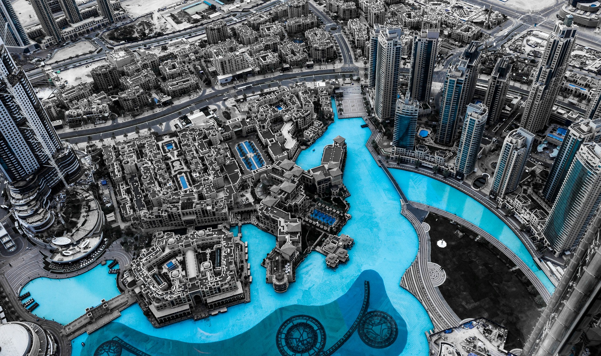 Burj Khalifa fountain