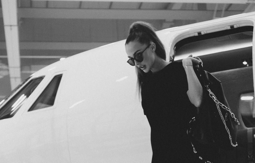 Volo charter in aereo privato.