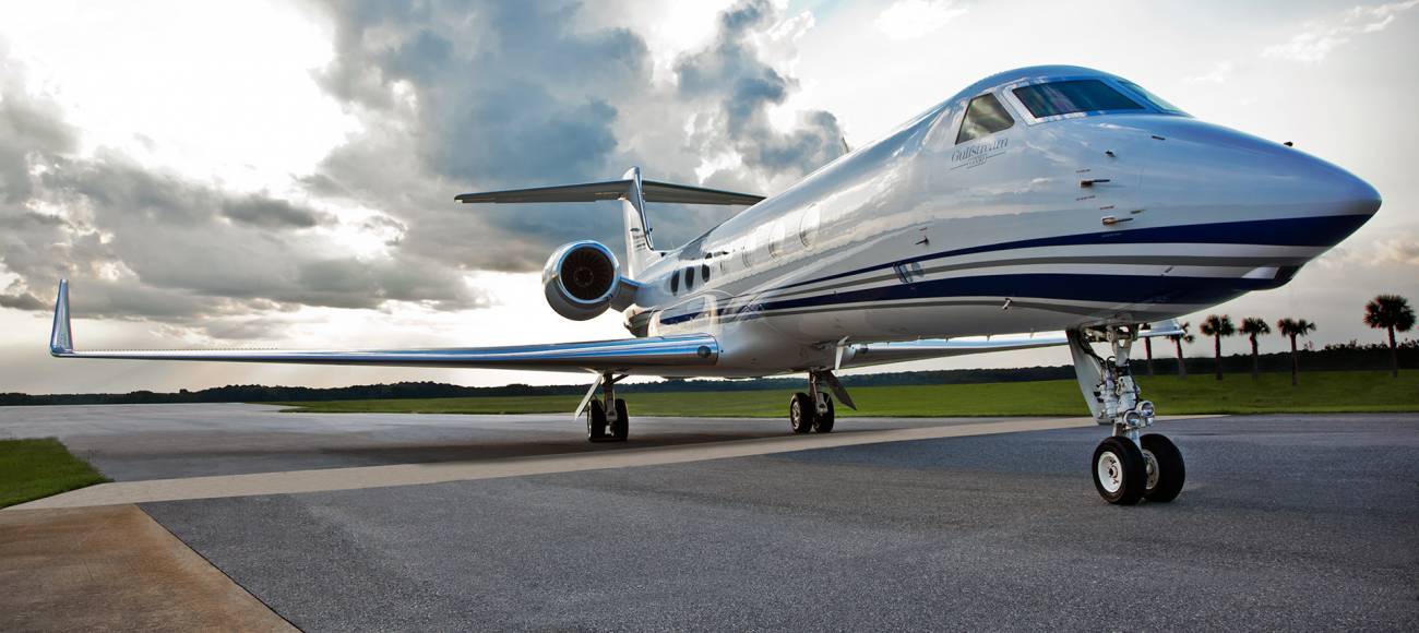 Privatjet Gulfstream G550, Außenansicht