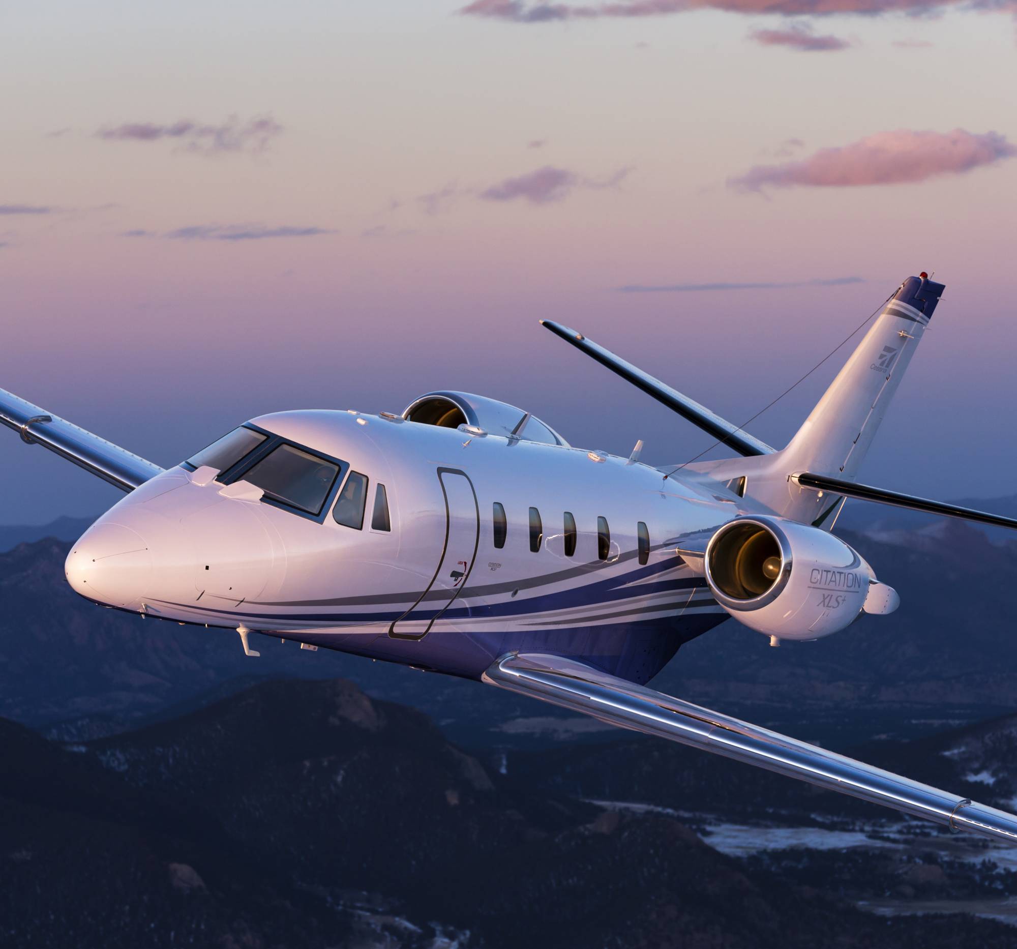 Citation XLS+ private jet exterior