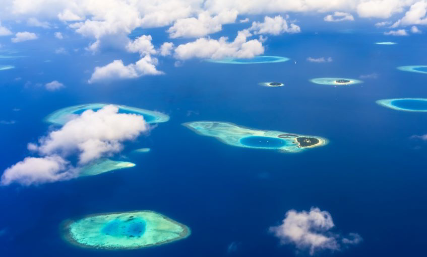 Saint Kitts e Nevis dal jet privato